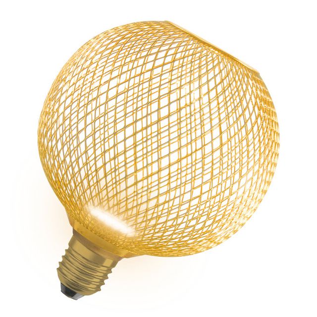 Żarówka DECOR LED GLOBE GOLD 3,5W 2700K - złoty