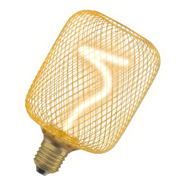 Żarówka DECOR LED SPIRAL 3,5W 1800K - złoty