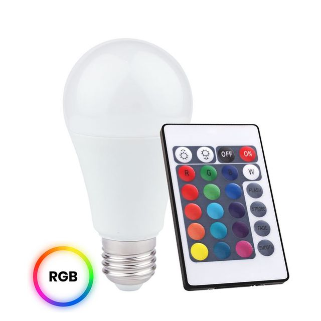 Żarówka ELIGHT SMART LED E27 A60 10W RGBW pilot - biały