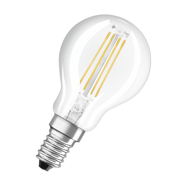 Żarówka LED BASE CLASSIC P 4W 827 Clear E14 - dwupak