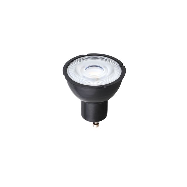 Żarówka LED GU10 7W 3000K 50° - czarny