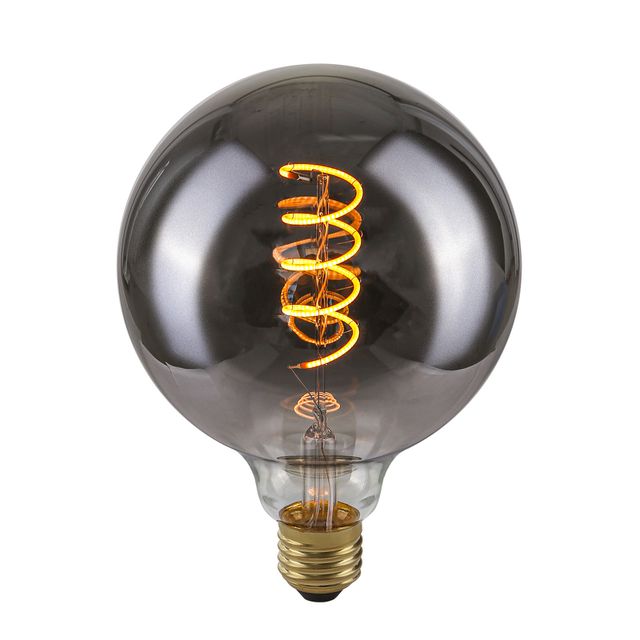 Żarówka SMOKE SPIRAL Retro LED E27 4W 2200K DIM G125