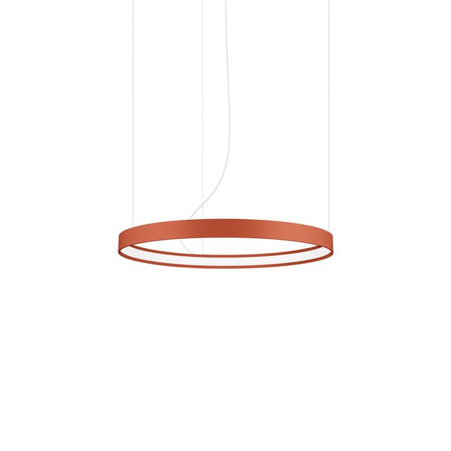 Żyrandol RIO 55cm LED 24W 4000K - czerwony
